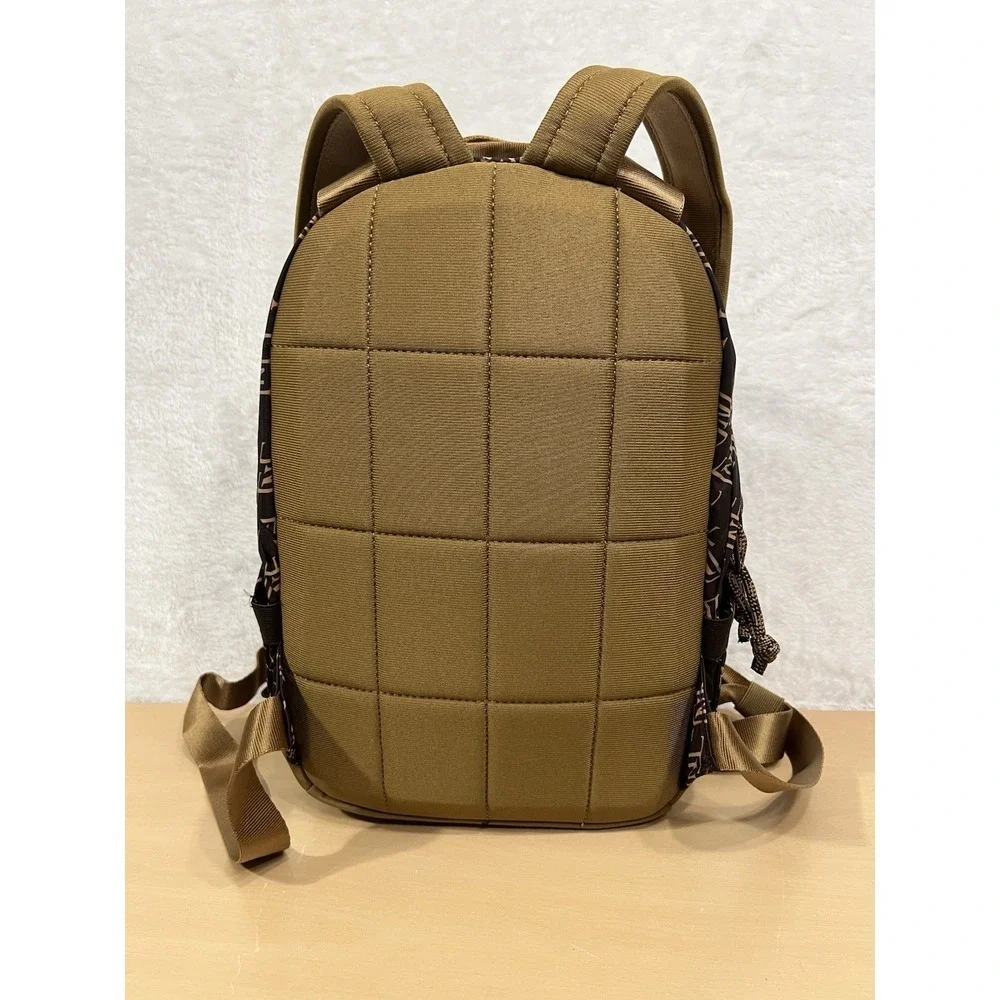 The North Face Never Stop Mini Backpack‎ 5L Brown Tan Monogram NF0A81DV